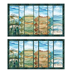 Northcott - Digital Quilt Top - Mountains to Seashore bases on The Great Outdoor