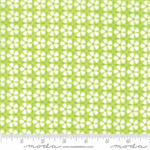 Moda - Confetti - Flower Grid, Green