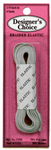 Conrad Jarvis Elastic - 1/8 Inch x 4 Yards - Braided, White