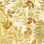 Benartex Traditions - 108^ Fern Fantasy, Gold