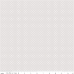 Riley Blake - Elegant Essentials - Polka Dot, White Pearl