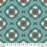 Free Spirit - Silent Night - Flowers in the Thicket, Teal
