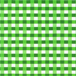 Robert Kaufman - Chow Time - Checks, Pickle/White