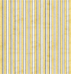 Wilmington Prints - Sundance Meadow - Stripe, Cream/Yellow