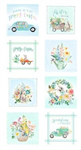 Clothworks - Spring Has Sprung - 24^ Spring Panel, Multi