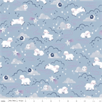 Riley Blake - Twinkle Little Star - Main Print, Blue