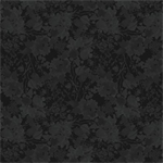 Clothworks - Poppy Dreams - Tonal Foliage, Black