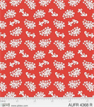 P & B Textiles - Fruit Stand - Paisley, Red