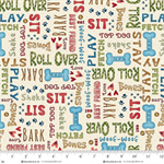 Henry Glass - Home Is Where The Dog Is II - Word Print, Cream