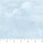 Northcott - Bear Necessities - Clouds, Blue