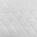 Fabri Quilt - Quilted Fabric - Muslin - Double-Sided, White