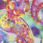 Moda - Gradients Gallery - Dream State Paisley, Rainbow