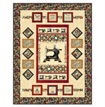 Northcott - Digital Quilt Top - Treasured Things - Size:  60” x 76”