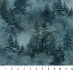 Northcott - Altitude - Tonal Trees, Dark Blue