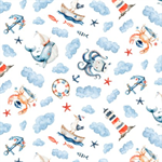 3 Wishes - Ahoy Mate - Lighthouse Buddies, White