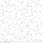 Riley Blake - Blossom, Black Dots on White