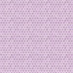 Lumin Fabrics - Sweet Honey Bee - Honeycomb, Purple