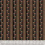 Windham Fabrics - Circa: Turkey Red - Meander, Black