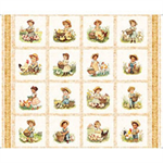 Quilting Treasures - Lil Farmers - 36^ Picture Patches, Multi