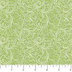 Northcott - From Paris With Love - Scroll, Green