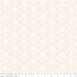 Riley Blake - Elegant Essentials - Damask, Cream Pearl