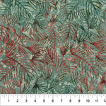 Northcott - Banyan Batiks Changes in Seasons - Branches, Blue Spruce