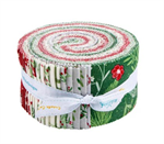 Riley Blake - Mistletoe & Holly - 2.5^ Stacker - 40 Pieces