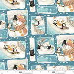 Blank Quilting - Snowmates - Patchwork, Blue