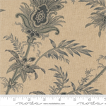 Moda - Linen Mochi - Breathtaking Blues - Plume Florals, Porcelain