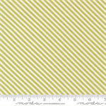 Moda - In The Garden - Bias Stripe, Light Green