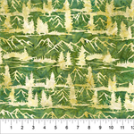 Northcott - Banyan Batik Wild Country - Mountains, Fern