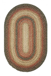 Braided Rug - Russet, 20 X 30 (Oval)