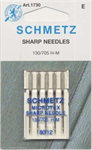 Schmetz - Microtex (Sharp) Needles - 5 pk, Size 80/12