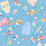 Kanvas Studio - Gnomebody Bakes It Better - Time To Bake, Blue