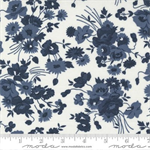 Moda - Nantucket Summer - Somerset Florals, Cream/Navy