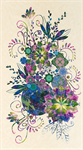 Robert Kaufman - Venice - 24^ X 44^ Floral Panel, Jewel