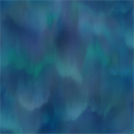 P & B Textiles - Aurora’s Passage - Deep Sky Allover, Blue/Teal