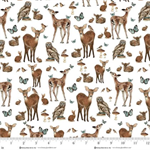Henry Glass - Whimsical Woods - Allover Animals, Multi