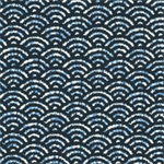 Robert Kaufman - Shibori Blues - Clam Shells, Navy