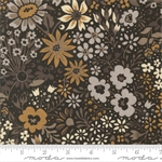 Moda - Posh - Large Floral, Onyx Noir