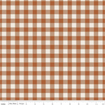 Riley Blake - Pumpkin Spice - Plaid, Spice