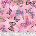 Windham Fabrics - Shine On - Flutter, Pink