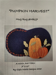 Gigi's Wool Patterns - Mug Rug Pattern - Pumpkin Harvest - #MR17