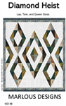 Quilting Pattern - Diamond Heist - 3 Sizes