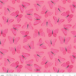Riley Blake - Strength in Pink - Butterflies, Pink