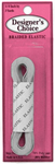 Conrad Jarvis Elastic - 1/4 Inch x 3 Yards - Braided, White