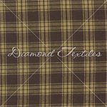 Diamond Textiles - Country Homespuns - Medium Plaid, Brown