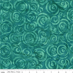 Riley Blake - Expression Batiks 2025 - Kinetic Energy, Tempo Teal