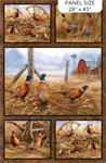 Northcott - Pheasant Grove: Naturescapes - 28^ x 43^ Pheasant Panel, Rust