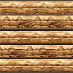 Blank Quilting - Cowboy Culture - Senic Border Stripe, Light Brown